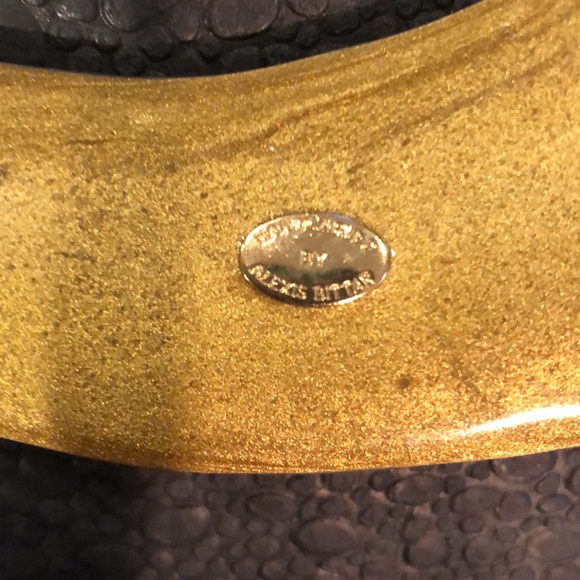 Authentic Alexis Bittar Vtg. Lucite Collar Necklace - Commissioned by Burberry - Picture 10 of 10